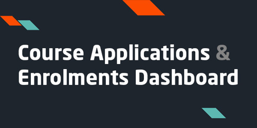 Course Applications & Enrolments